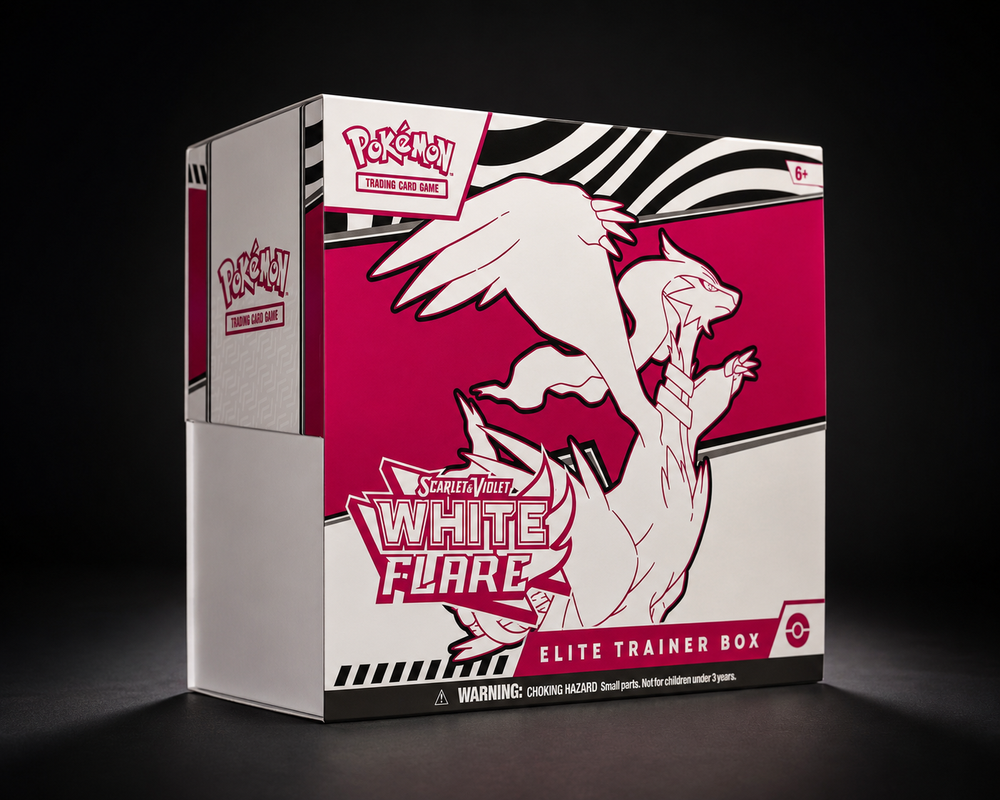 Pokémon TCG Scarlet & Violet White Flare Elite Trainer Box | Sealed